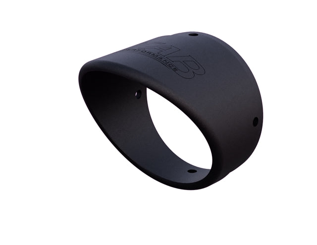 Tab Performance 3.5 inch Exhaust Tips (Sold Individually 1 pc) - Black Slash End Caps 3.5-EXHAUST-TIPS-B