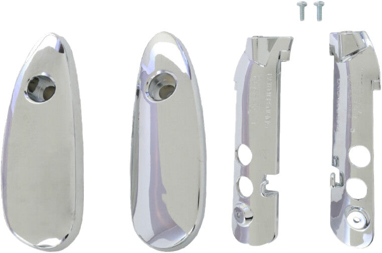 Paul Yaffe Bagger Nation Turn Signal Eliminators Chrome ` Fltr - TSE-15L-C For Harley Road Glide 2015-2021