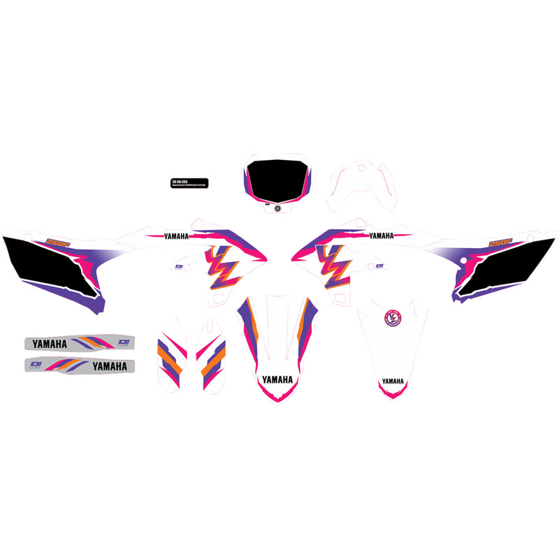 D'cor Visuals Graphic Kit - 20-50-335 Yamaha YZ 250 2024-2026