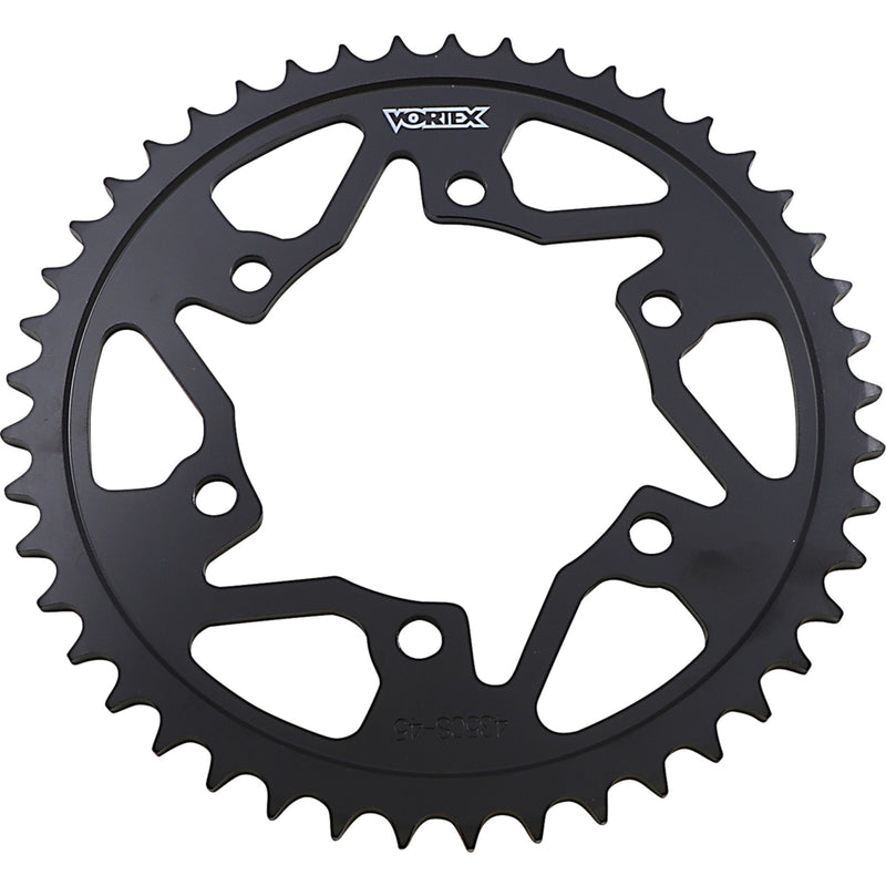 Vortex Steel Sprocket - 435CS-45 For Yamaha Motorcycles 1999-2021 | Kawasaki EX500D Ninja 500R / Ninja 500R 1990-2009