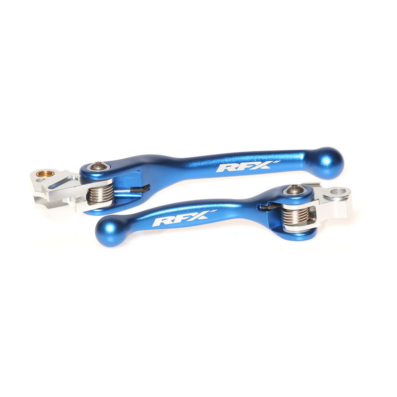 RFX Flexible Lever SET Blue - FXFL 40200 55BU Yamaha YZ 250 / YZ 125 / YZ 450 2007-2014