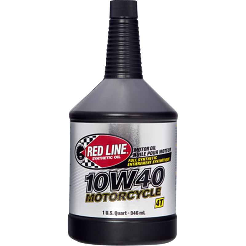 RED LINE SYNTHETIC OIL 3601-1028 42404 Motorcycle Oil 10w40 - 1 us quart