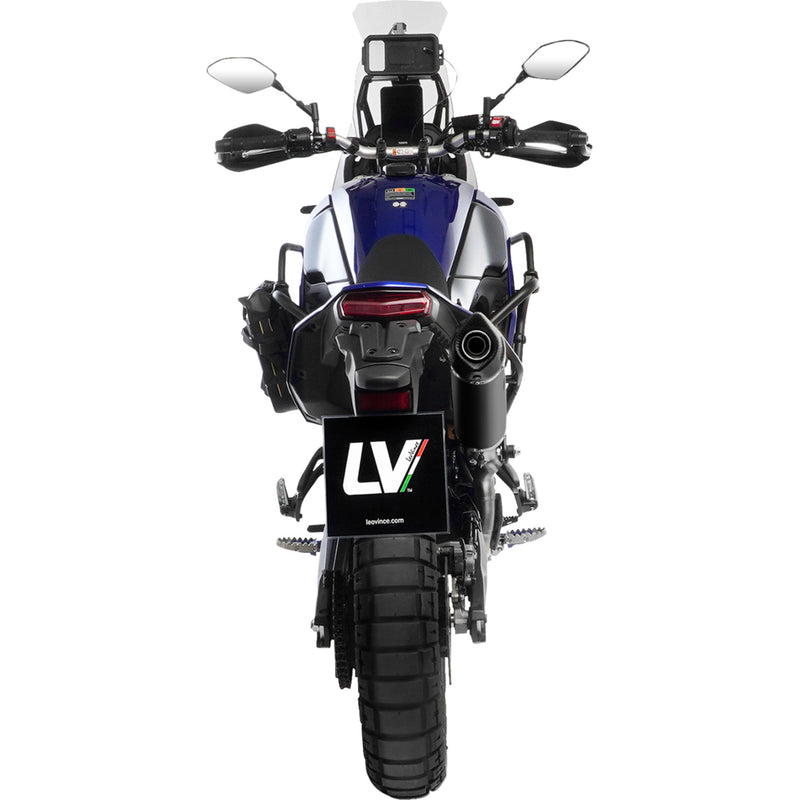 Leovince LV One Muffler - 14465EBU: Yamaha Tenere 700 2019-2026