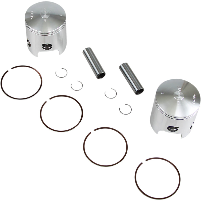 WISECO 0903-0423 K130 Piston Kit Forged Series for 2-Stroke Piston Kit - 64.50 mm - Yamaha RD350/RD400