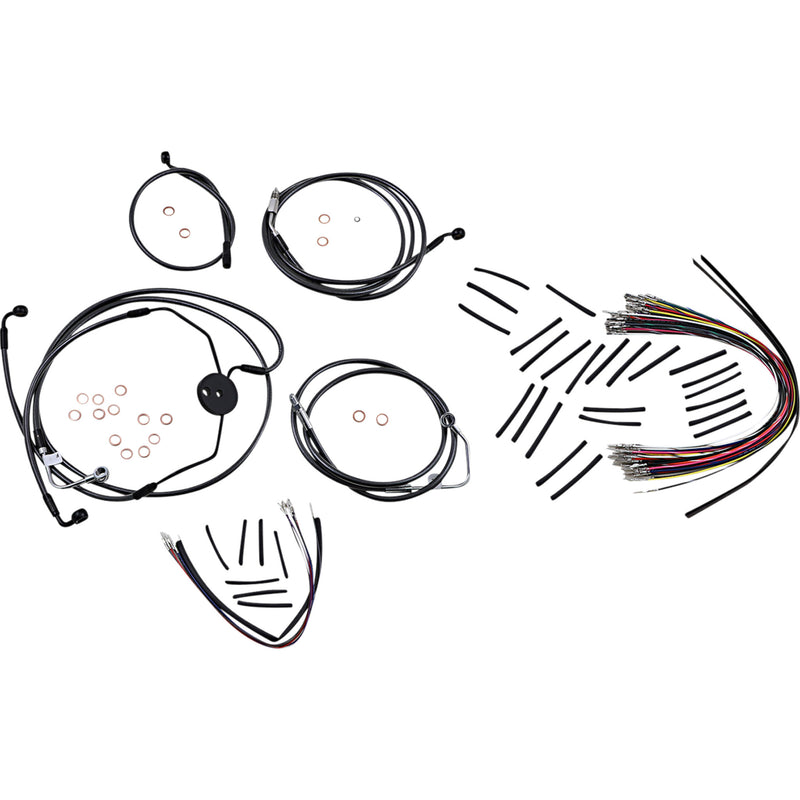Magnum Shielding Cable Kit - 487022 For Harley Road Glide 2011-2012