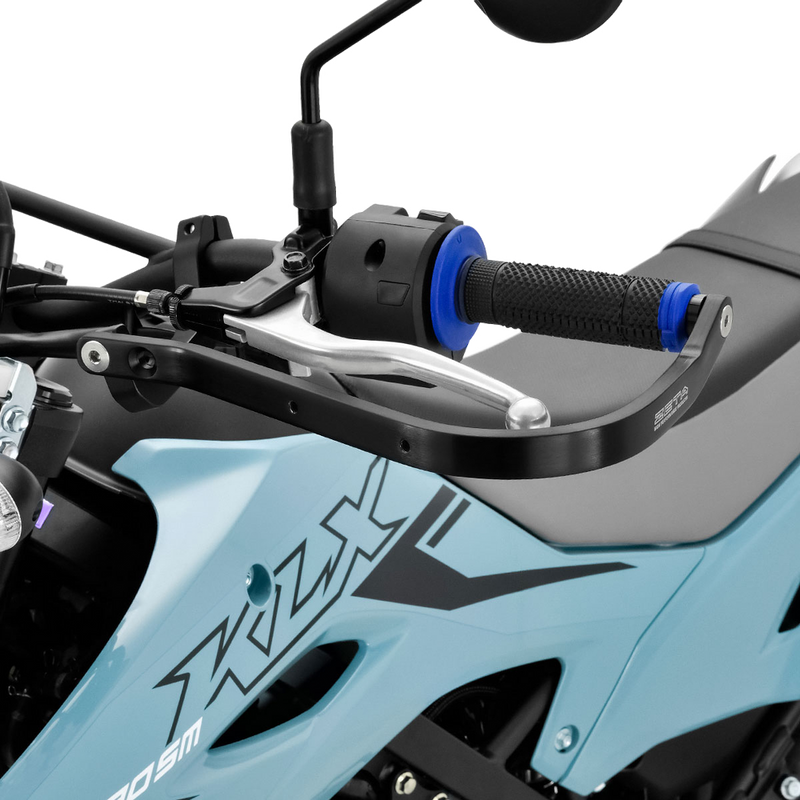 Zeta Adventure Armor Handguards PR Black - ZE72-6231 Kawasaki 230S 2025