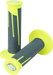 ProTaper 021686 Full Diamond Clamp-on Grips - Neon Yellow/dark Gray - Photo - Primary