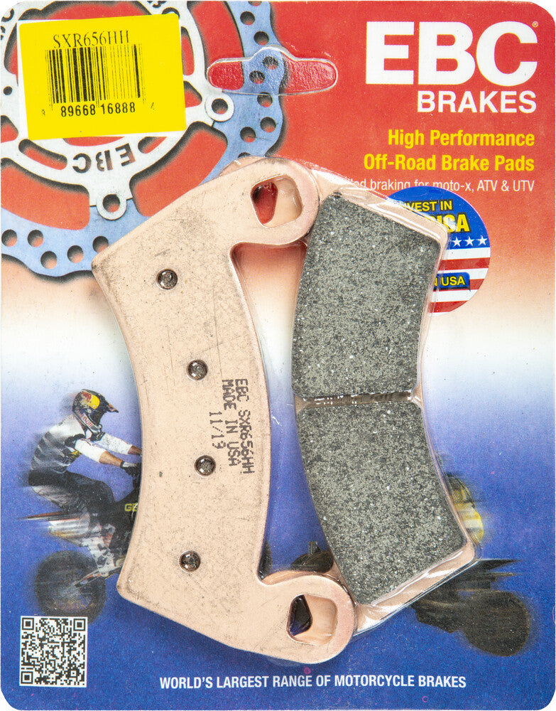 EBC Brake Pads Sintered SXR Series - SXR656HH Polaris RZR / Ranger / XC / Ace 2011-2019