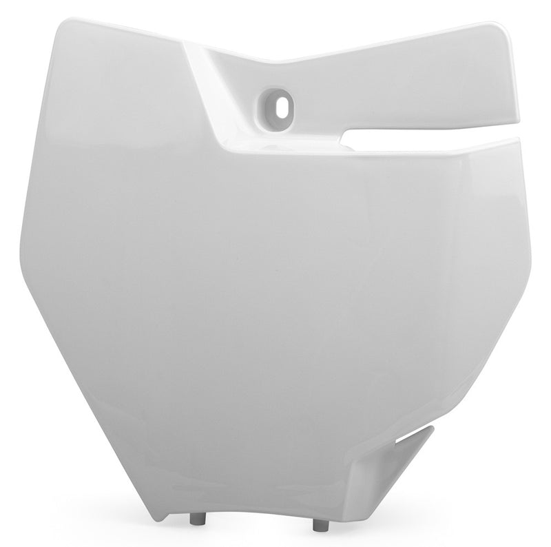 Polisport Front Number Plate White - 8664900002 KTM Dirt Bikes 2016-2018