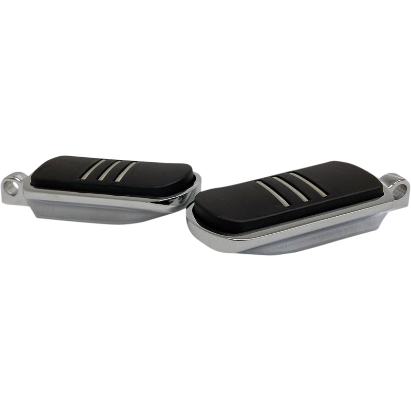 RIVCO PRODUCTS 1620-2200 MV137 Custom Footpegs chrome