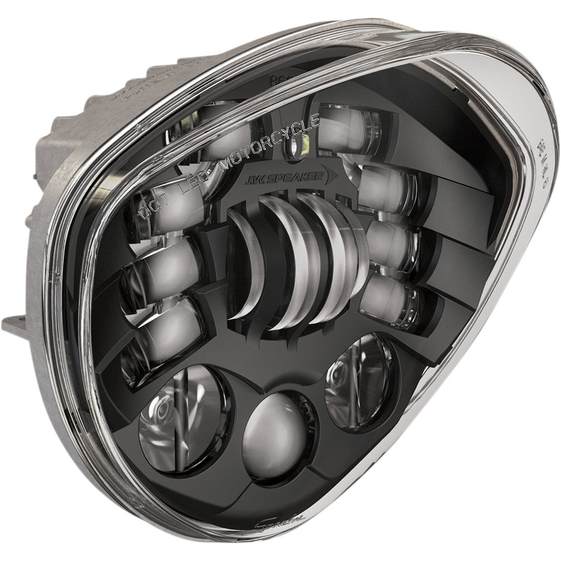 J.W. SPEAKER 2001-1785 0555151 Adaptive 2 Headlight for Victory with Diamond Headlights Adaptive 2 LED Headlight - 7" Victory - Black