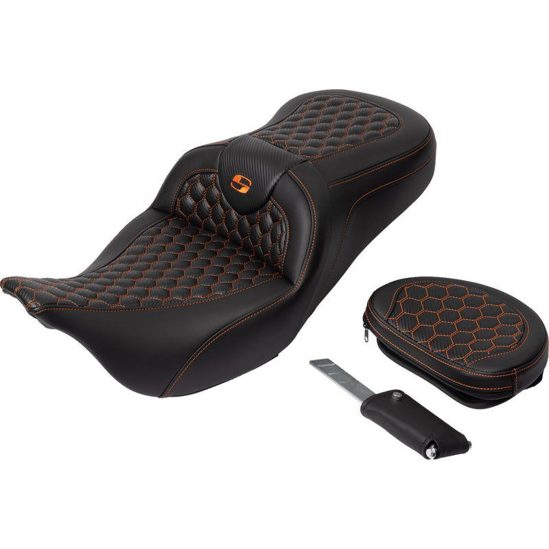 Saddlemen Roadsofa™ Seat - 808-07B-189B3 For Harley Touring 2008-2025