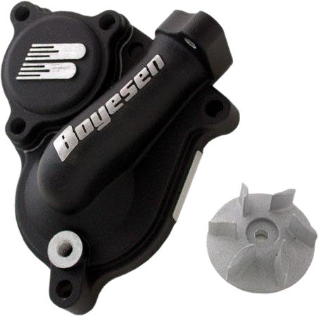 Boyesen Waterpump Cover & Impeller Kit Black - WPK-17B For Kawasaki KX 250 2004-2016 | Suzuki RMZ 250 2004-2006