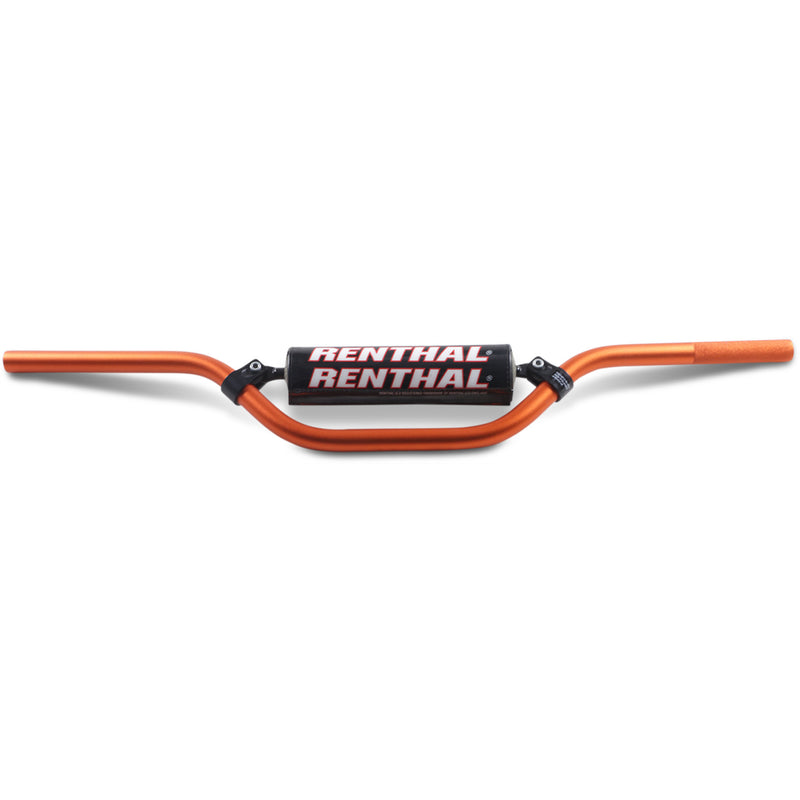 RENTHAL 0601-4953 784-03-OR-03-219 7/8" Off-Road Handlebar — Mini/MX/RC Handlebar - 7/8" - 784 - RC Mini/85cc - Orange
