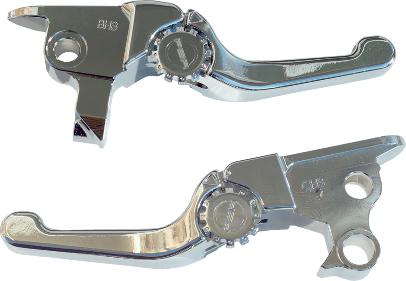 Psr Anthem Shorty Lever SET Chrome - 12-01652-20 For Harley Touring 2008-2016