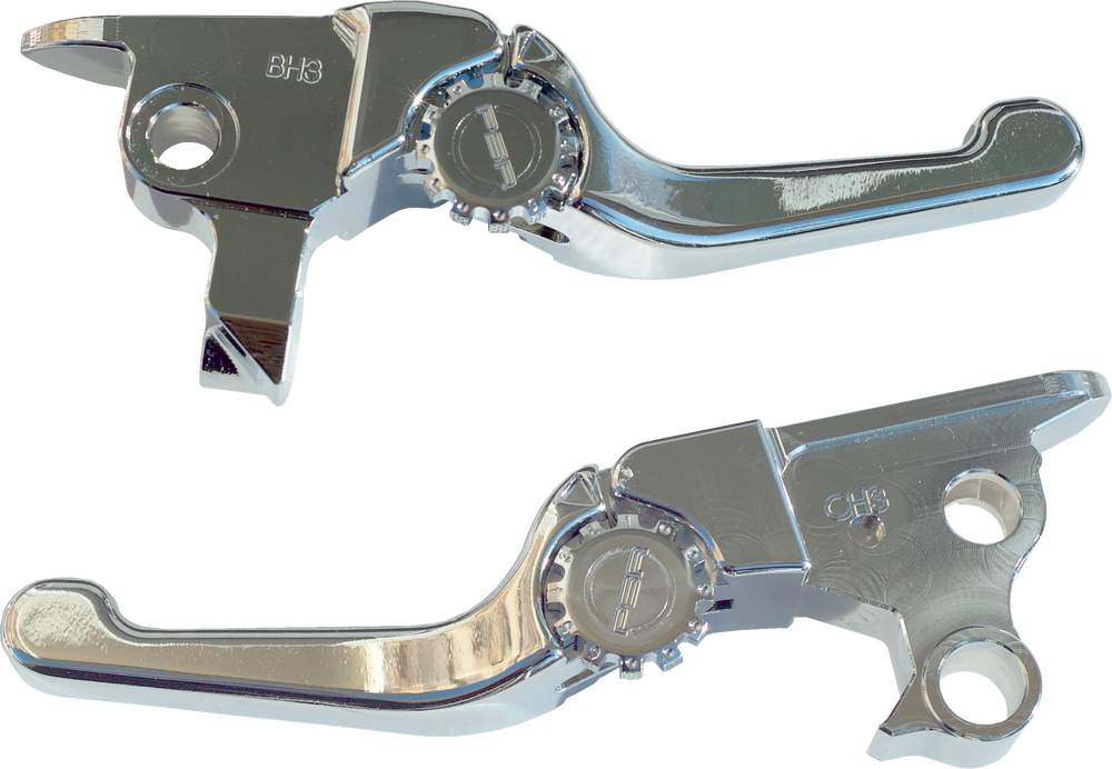 Psr Anthem Shorty Lever SET Chrome FLT - 12-01652-20 For Harley Touring 2008-2016