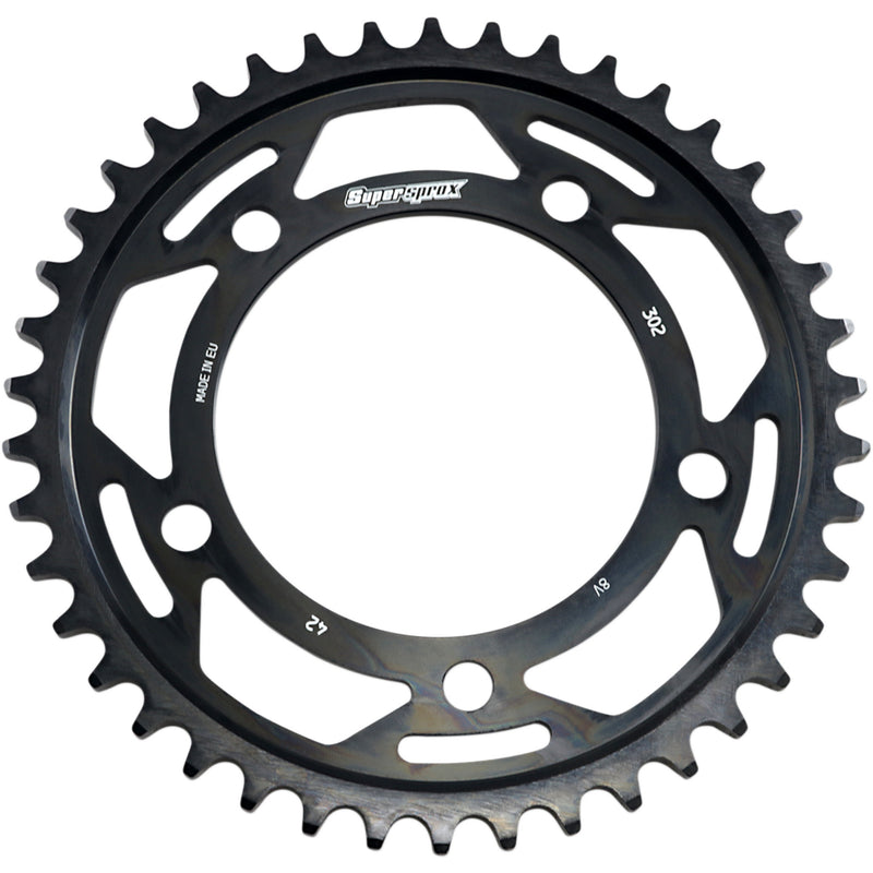 SUPERSPROX 1210-2385 RFA-302-42-BLK Edge Rear Sprocket black - 42 tooth