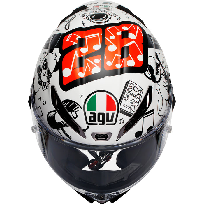 AGV 0101-16223 21183560020162X Pista GP RR Limited Edition Guevra Helmet Pista GP RR Helmet - Guevra - Limited - 2XL