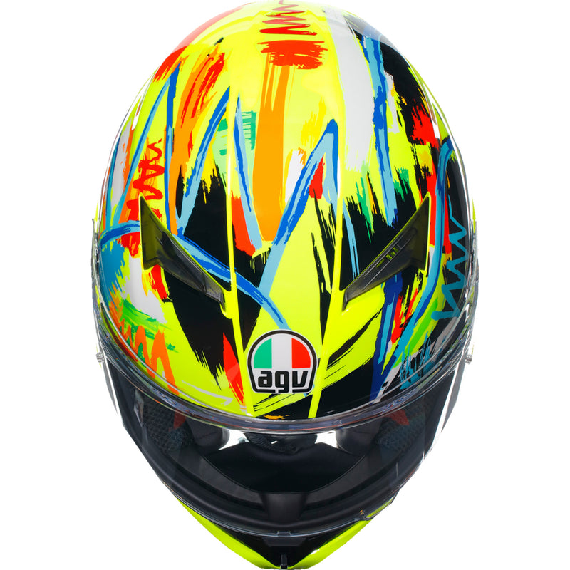 AGV 0101-15476 2118381004003XL K3 Rossi Winter 2019 Helmet K3 Helmet - Rossi Winter Test 2019 - XL