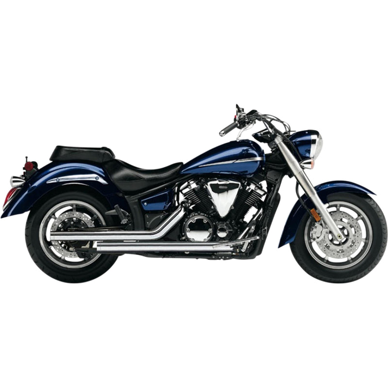 Cobra Dragster 2-Into-2 Exhaust System - 2625T Yamaha V-Star 1300 2007-2015