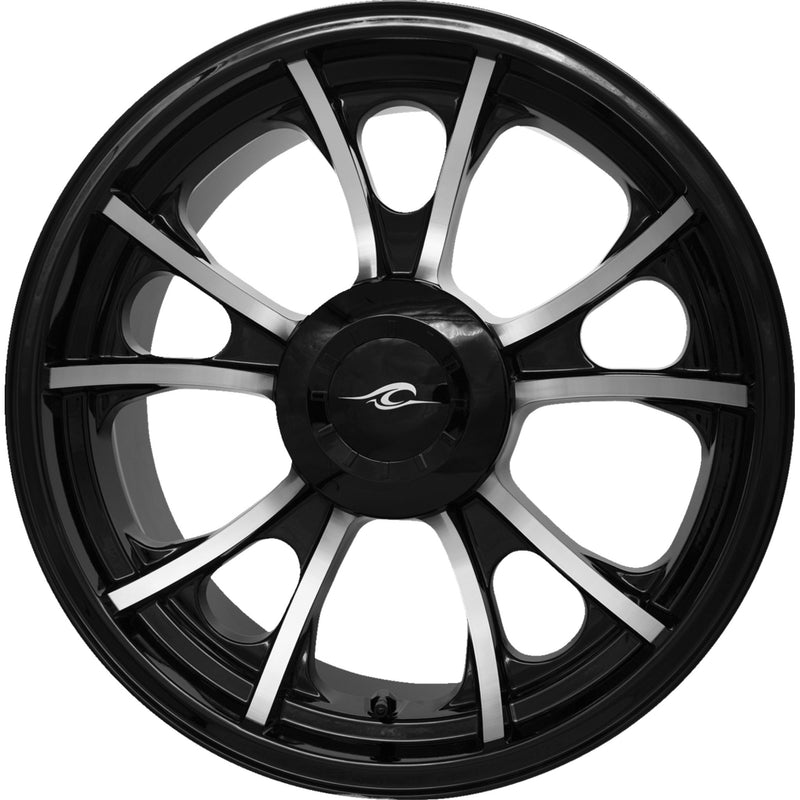 Coastal Moto Largo 3D Wheel - 3D-LAR187BC-TRK For Harley Touring 2009-2025