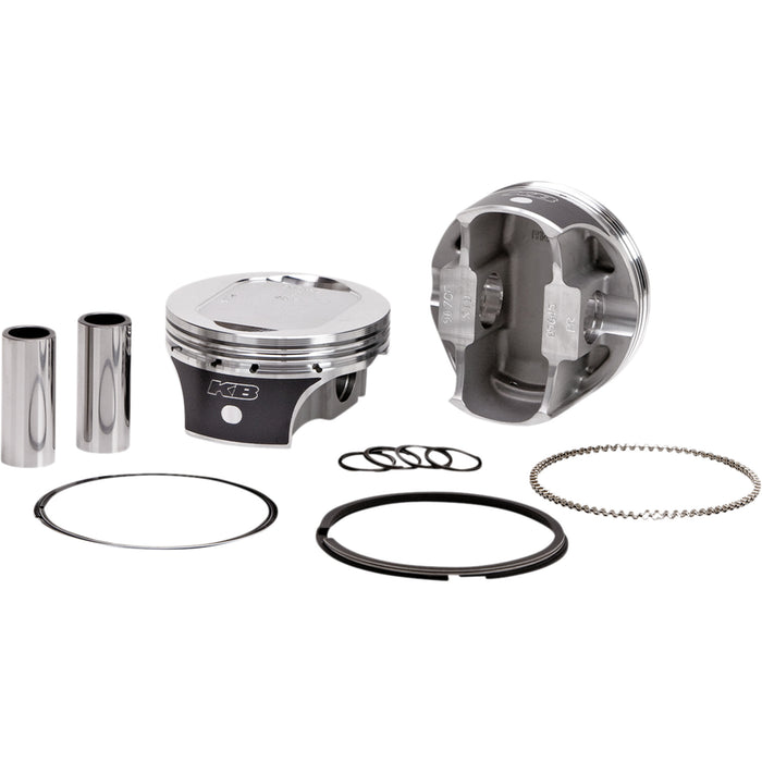 KB PERFORMANCE 0910-0937 KB907C.STD Forged Piston Kit twin cam