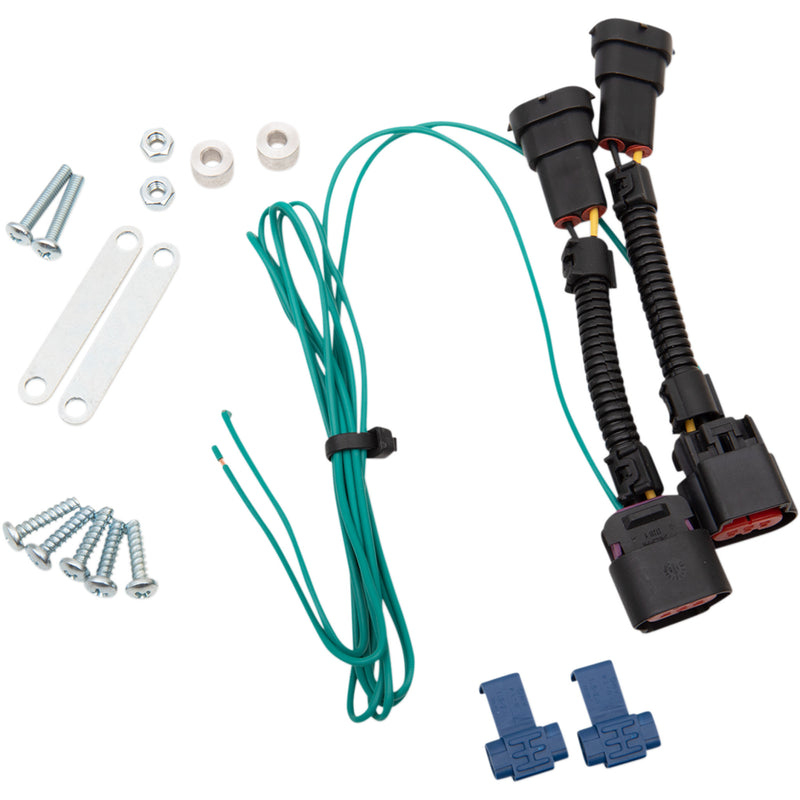 MOOSE OFFROAD 2050-0395 100-2384-PU LED Light Harness Wiring Adapter - Polaris