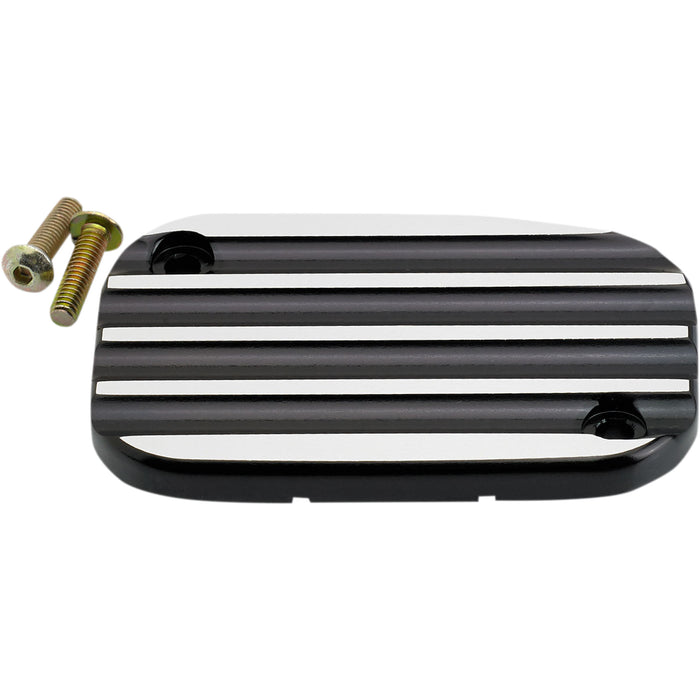 JOKER MACHINE 0610-1762 08-005B Hydraulic Clutch Master Cylinder Cover - Finned - Black