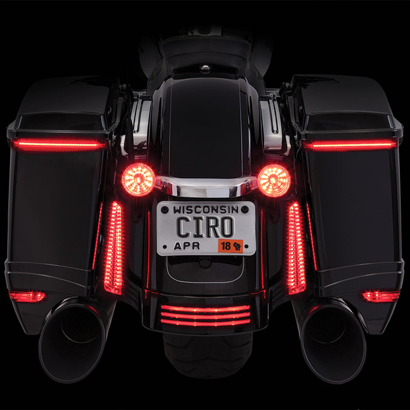Ciro Bag Blades® Accent Light - 40042 For Harley Touring 2014-2024