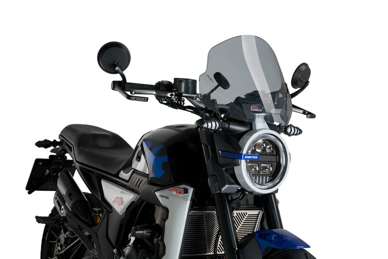 Puig Hi-tech Parts 561-5022D 5022F WINDSCREEN TREND DARK SMOKE