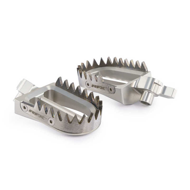 RFX PRO Footpegs TIT Alum - FXFR 40200 99TA Yamaha YZ 450 / WR 450 / YZ 250 / YZ250F 70th Anniversary Edition 2023-2026