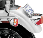 Kuryakyn 8130 Tail Lamp Visor With Slots Chrome - User 1