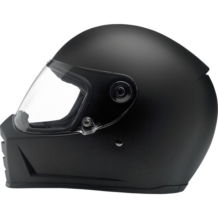 BILTWELL Lane Splitter Helmet Flat - Black