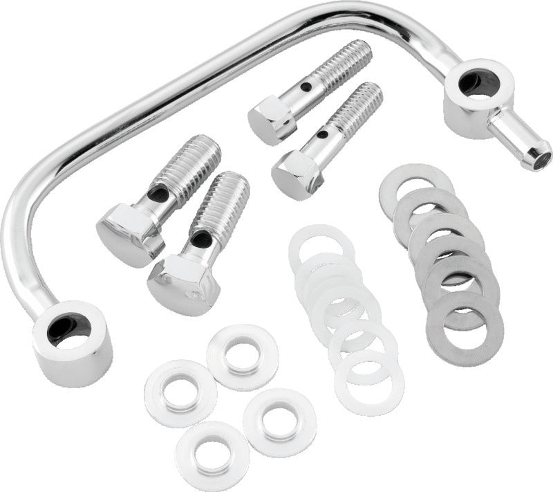Bikers Choice 482723 96-06 Big Twin Chrome Head Breather Kit - Photo - Primary