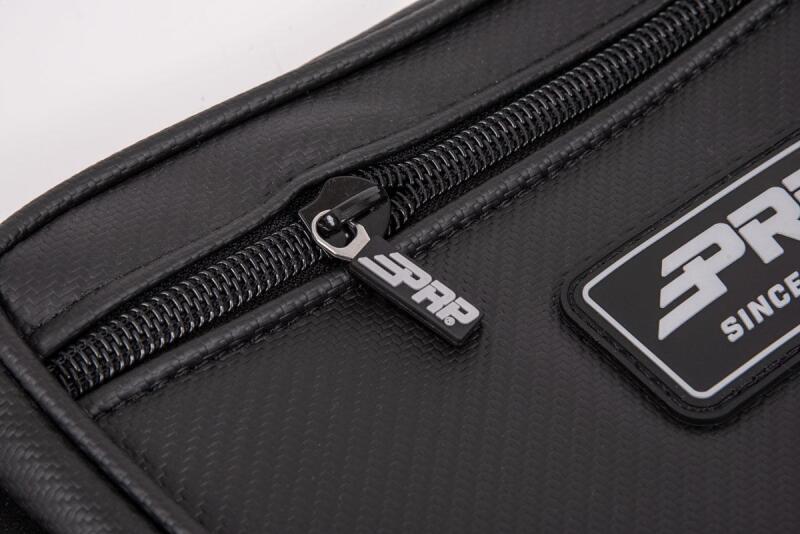 PRP Seats E36-210 PRP Polaris RZR Front Door Bag With Knee Pad (driver Side)- Black - Photo - Close Up