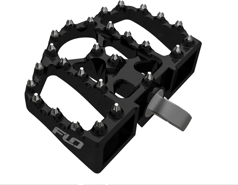 Flo Motorsports Mini Moto Boards HD Black - FPEG-800V4BLK For Harley Motorcycles 1970-2019