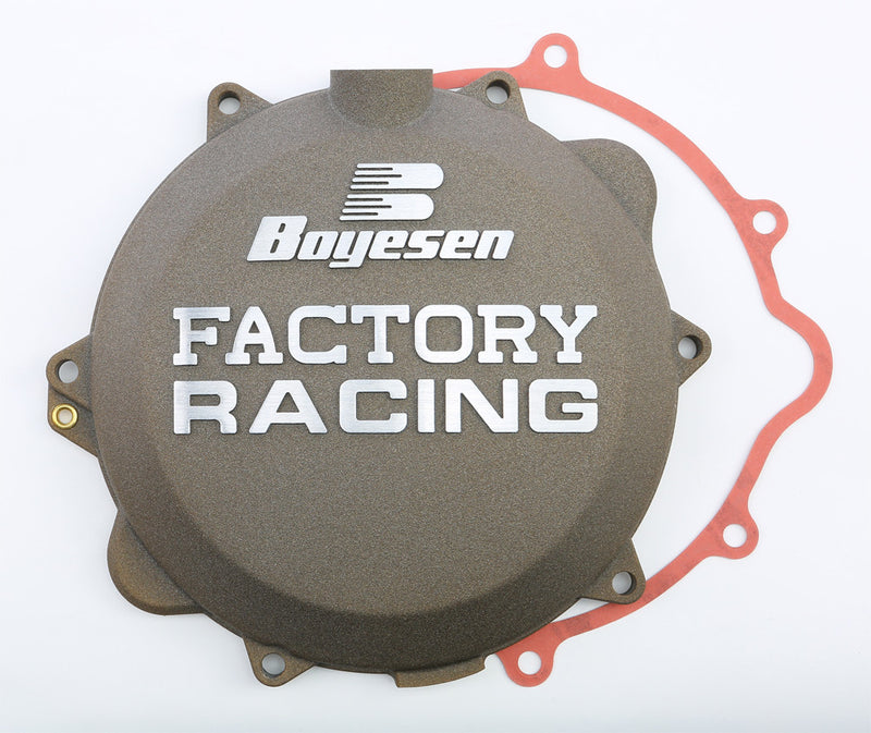 Boyesen Factory Racing Clutch Cover Magnesium - CC-42AM For Husqvarna Dirt Bikes 2014-2016 | KTM SX 250 / XC 250 / XC 300 2013-2016
