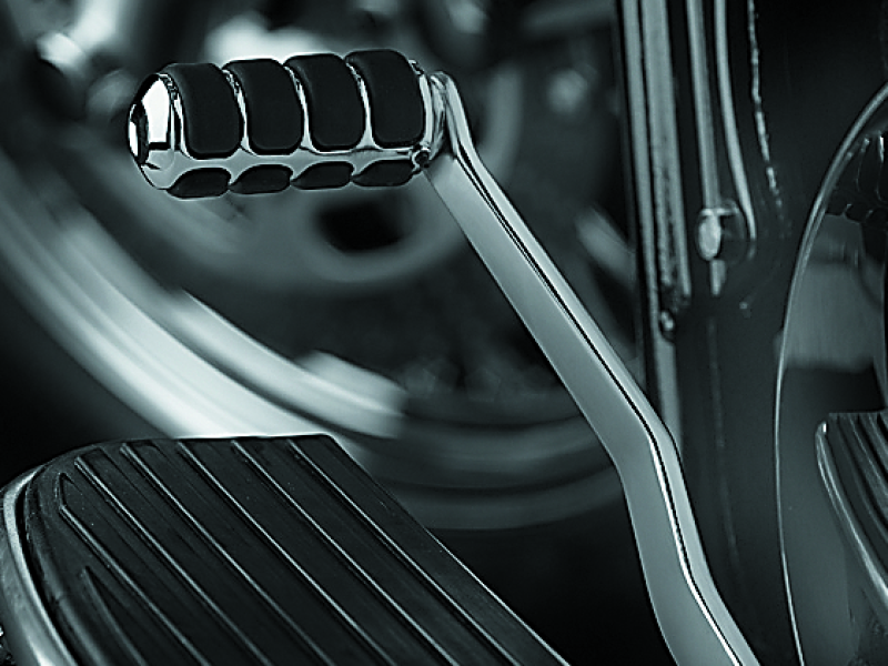Kuryakyn 8851 Round Shifter Peg Cover Chrome - Photo - Primary
