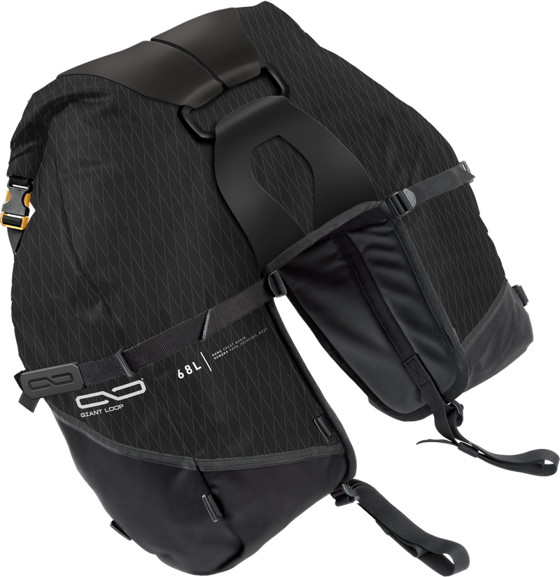 Giant Loop 269-0246 GBSB25-B GREAT BASIN SADDLEBAG 68L BLACK