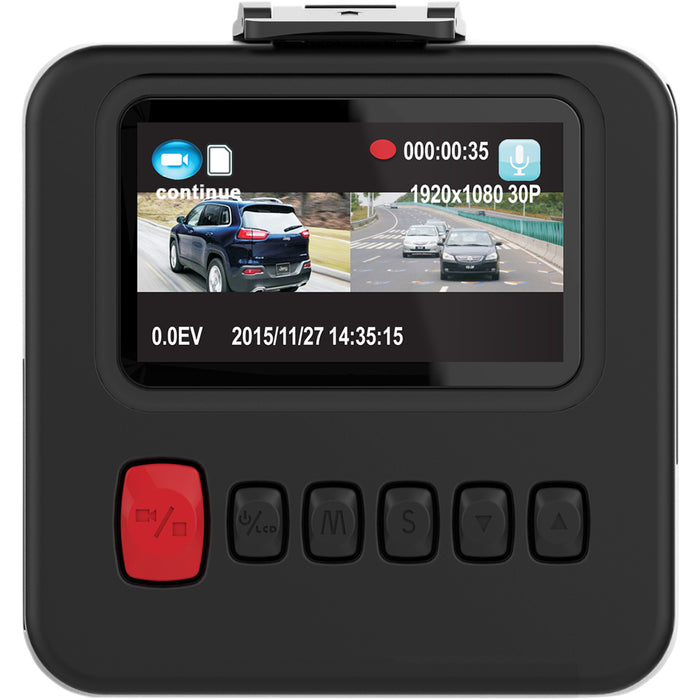 NAVATLAS 2130-0294 DXB500DVR All-Weather HD Dual-Camera DVR Dash Cam 2-Channel DVR with Cameras
