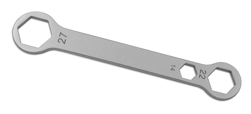 Cruz Tools Combo Axle Wrench 14X22X27MM - AW142227 For Kawasaki Dirt Bikes 1993-2002 | Yamaha WR 400 / WR 426 / WR 450 1998-2009