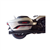 Tab Performance 4" B.A.M. Stick Exhaust Pipes | Black | Yamaha - Chrome Straight Tips, 2.5" Louvered Baffles 311-2290-C2-2.5
