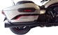 Tab Performance 4" B.A.M. Stick Exhaust Pipes | Black | Yamaha - Black Slash Tips, 2.5" Louvered Baffles 311-2290-B-2.5