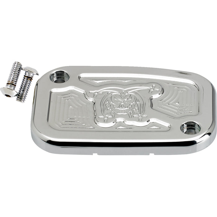 JOKER MACHINE 0610-2333 08-013C Hydraulic Clutch Master Cylinder Cover - Joker - Chrome