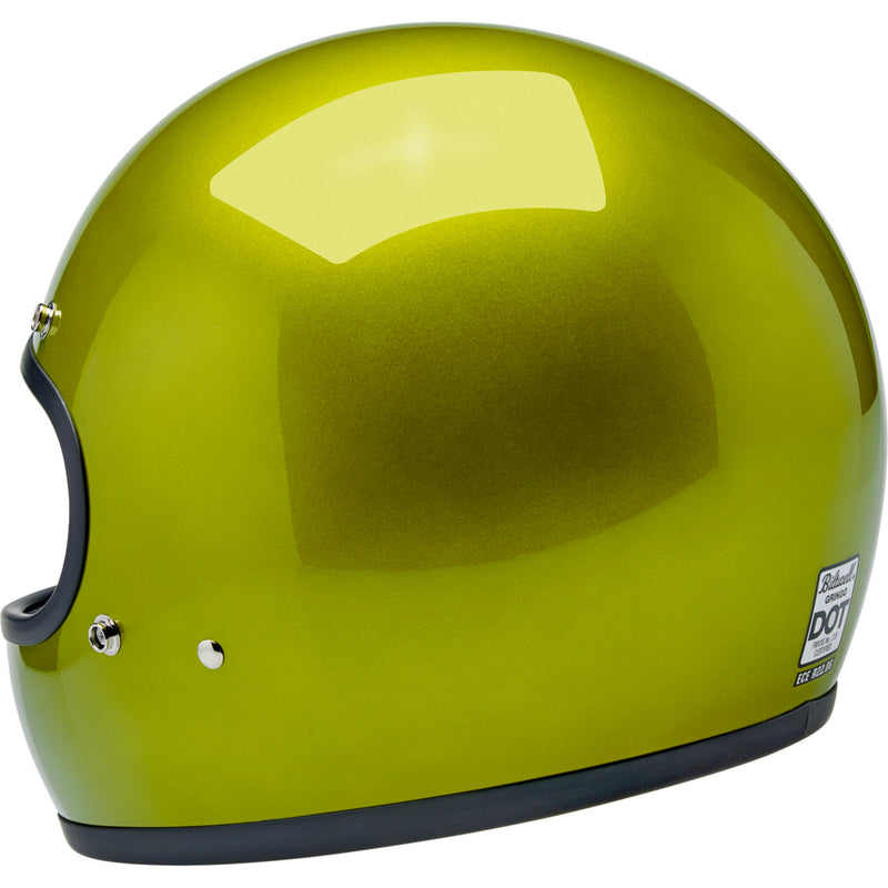 BILTWELL Gringo Helmet Metallic - Lime