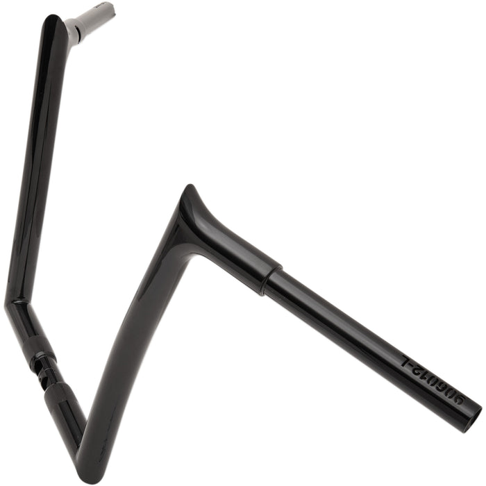 FAT BAGGERS INC. 0601-4765 906012-B 1-1/4" EZ Install Pointed Top Handlebar - 12" - Black