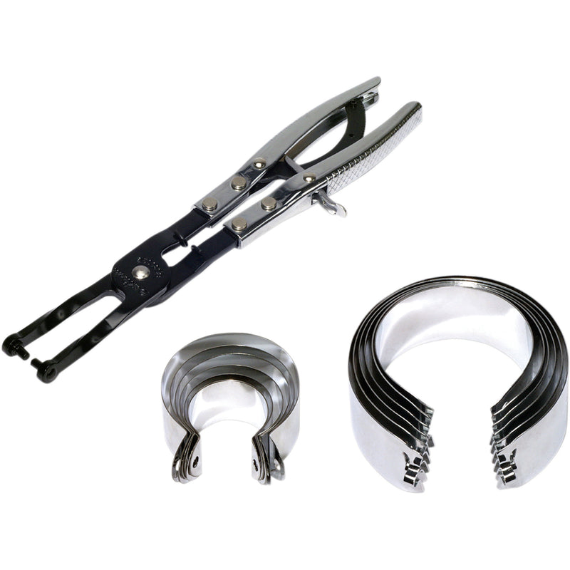 BIKESERVICE 3801-0374 BS3032 Piston Ring Compressor Set Piston Ring Compressor - Set