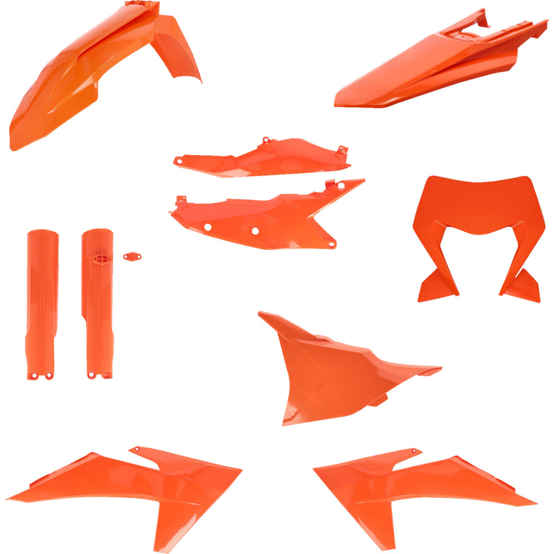 ACERBIS 1403-4439 2986550275 Replacement Plastic Kit Full Replacement Body Kit - '24 OEM Orange - KTM