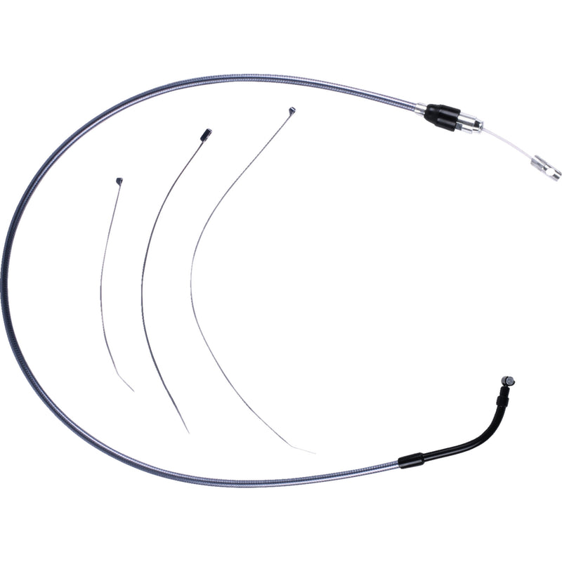 Magnum Shielding Black Pearl™ Quick Connect Upper Clutch Cable 47-1/4" - 42398HE For Harley Road Glide 2023-2026