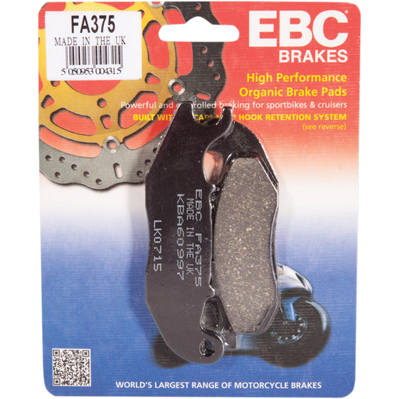 EBC 1722-0287 FA375 Brake Pads Brake Pad